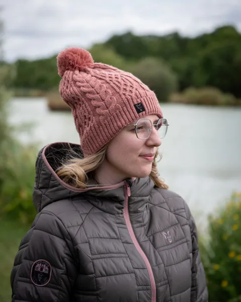 Ladies Knitted Bobble Hat