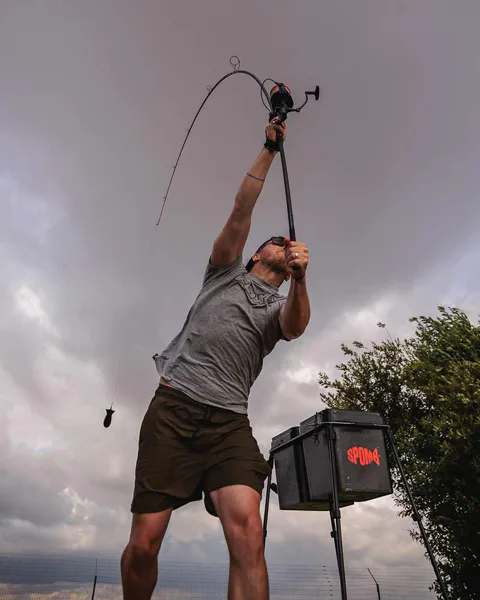 Tapered Braided Leader Red