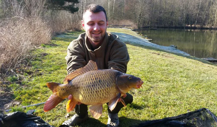 Moje první výprava na kapry...