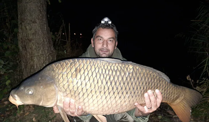 Podzimní večer na pískovně