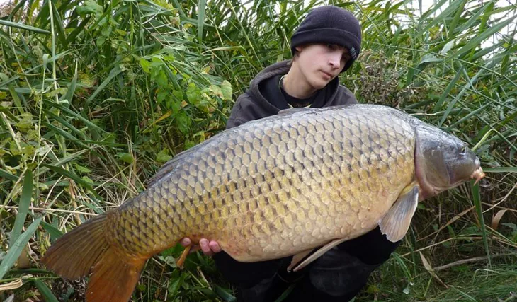 Erik a krásný šupináč na Kill Krill