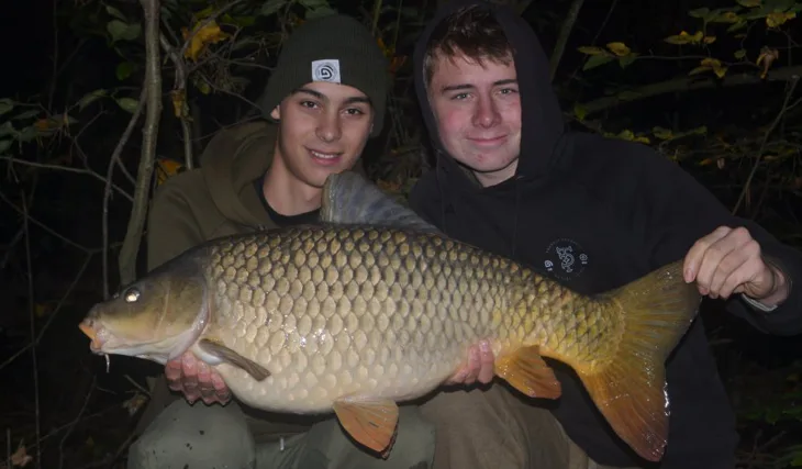 Kuba s Pavlem na Labi