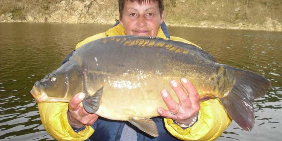 Yvana boduje na Orlíku!