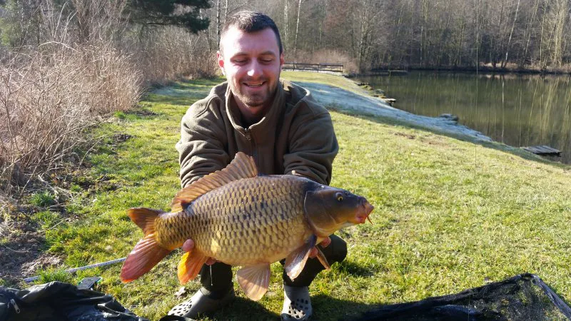 Moje první výprava na kapry...