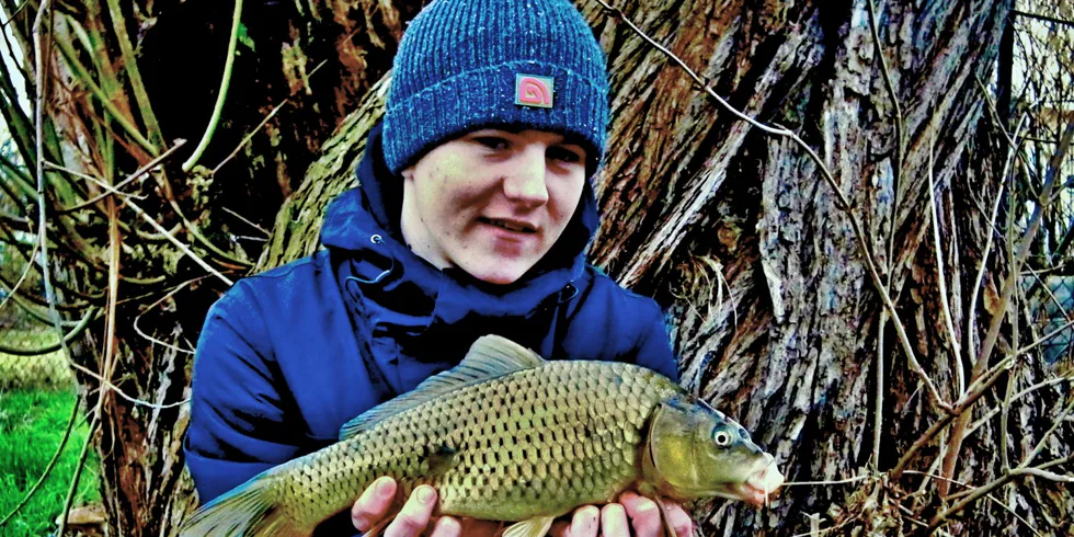 Letošní první kapřík