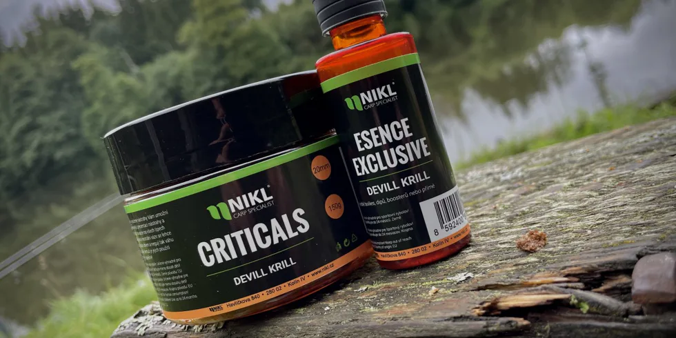 Voda uprostřed lesa