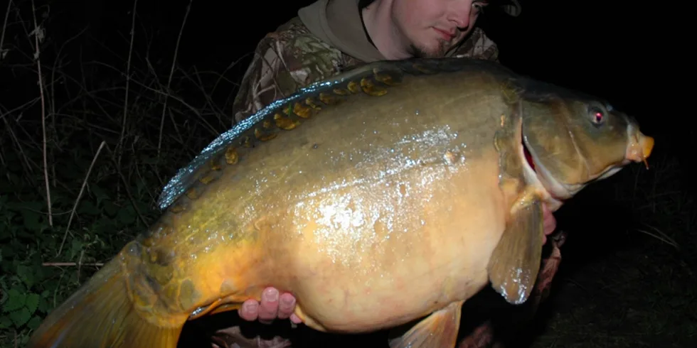 Lumír Francek a jeho první kapři roku 2008!!!