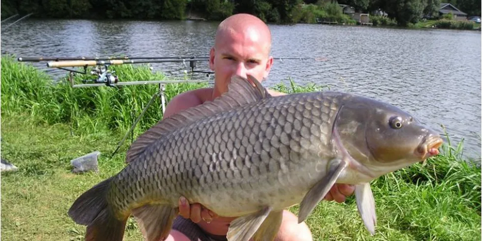 Kapří výjezdy zpod keře