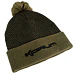 Thermal Beanie Hat - Black/Olive