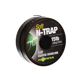 Korda Návazcová šňůrka N-TRAP Soft Silt 20m