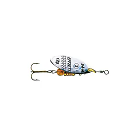 DAM Třpytka Effzett Predátor - Stříbrná, 3g, vel. 0