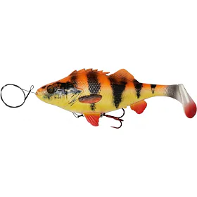 Savage Gear Gumová nástraha 4D Perch Shad Slow Sink Albino 12,5cm, 23g