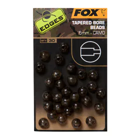 Fox Kuličky Edges Camo Tapered Bore Bead 6mm, 30ks