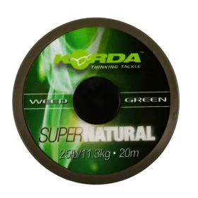 Korda Návazcová šňůrka Super Natural Gravel Brown 25lb, 20m