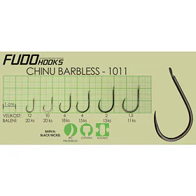 Fudo Háčky Chinu Barbless