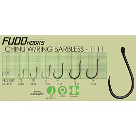 Fudo Háčky Chinu Ringed Barbless