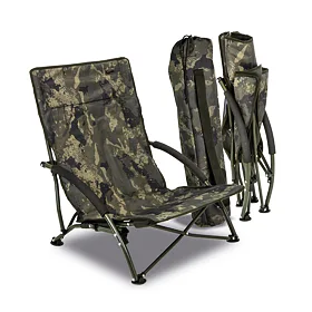 Solar Křeslo - Undercover Camo Foldable Easy Chair Low