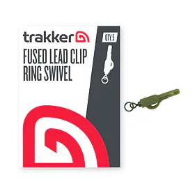 Trakker Závěsky Fused Lead Clip Ring Swivel 5ks