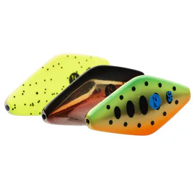 Effzett Plandavka Pro Trout Inline Spoon 4,3cm/5g Yellow/Black Flake