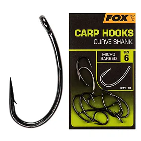 Fox Háčky Curve Shank 10ks