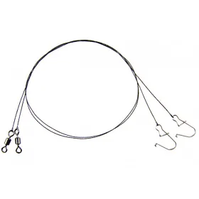 Mistrall Wolframové lanko 25cm, 5kg, 2ks