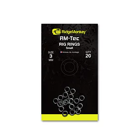 RidgeMonkey Kroužek RM-Tec Rig Rings 20ks