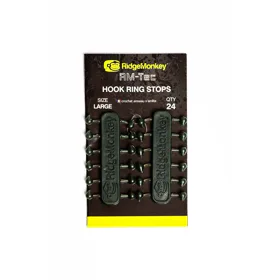 RidgeMonkey Stoper RM-Tec Hook Ring Stops 24ks