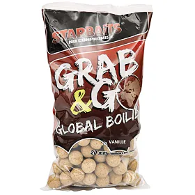 Starbaits Boilies Grab&Go Global Mega Fish 20mm, 1kg