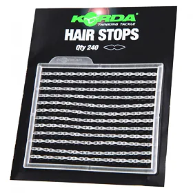 Korda Zarážky na boilies činka Hybrid Hair Stops 240ks