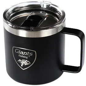 Giants fishing Nerezový thermo hrnek Black Stainless 400ml