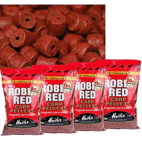 Dynamite Baits Pellets Pre-Drilled Robin Red 20mm, 900g