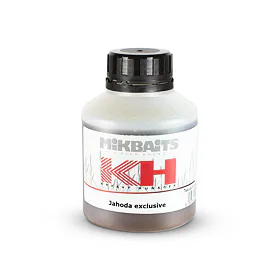 Mikbaits Krvavý Huňáček booster - Jahoda exclusive 250ml