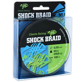 Giants fishing Splétaná šňůra Shock Braid 100m