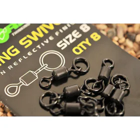 Korda Obratlík s kroužkem Flexi Ring Swivels 8ks