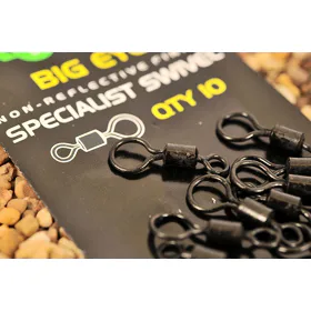 Korda Obratlík s velkým očkem Big Eye Swivel 10ks