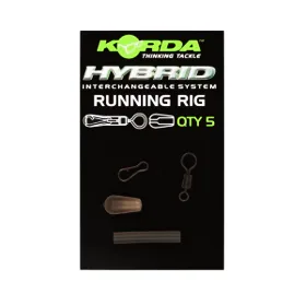 Korda Průběžná montáž Running Rig 5ks