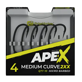 RidgeMonkey Háčky Ape-X Medium Curve 2XX Barbed 10ks