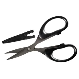 Giants fishing Nůžky černé Scissors with Safety Cap