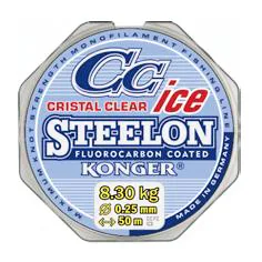 Konger Vlasec Cristal Clear Fluorocarbon ICE 50m