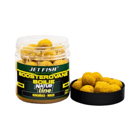 Jet Fish Natur Line Boosterované boilie - Kukuřice 20mm, 250ml