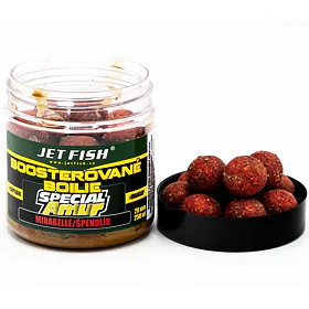 Jet Fish Special Amur Boosterované boilie - Mirabelle/špendlík 20mm, 250ml