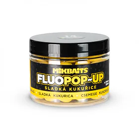Mikbaits Plovoucí fluo boilie - sladká kukuřice 150ml
