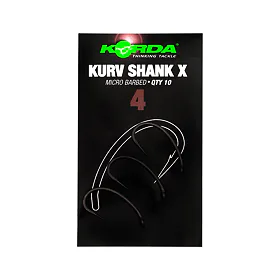 Korda Háčky Kurv Shank X 10ks