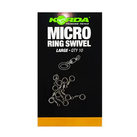 Korda Obratlíky Micro Rig Ring Swivel 10ks