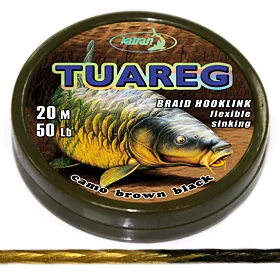 Katran Měkká návazcová šňůrka Tuareg Camo 20m