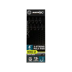 Matrix Návazec MXC-2 X-Strong Pole Rigs, vel. 12 Barbless, 8ks