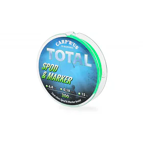 Carp´R´Us Splétaná šňůra Total Spod & Marker Braid Fluo Green 0,19mm, 6,8kg/15lb, 30