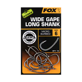 Fox Háčky Edges Armapoint Super Wide Gape Long Shank 10ks
