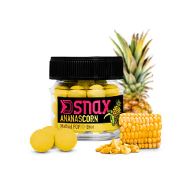 Delphin Plovoucí boilies D SNAX POP - kukuřice/ananas 10mm, 20g