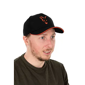 Fox Kšiltovka Collection Baseball Cap Black & Orange